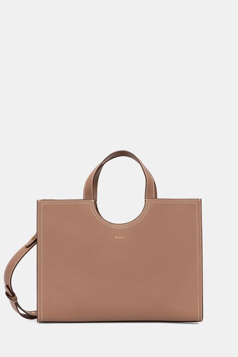 Bally poșetă de piele culoarea maro, WAE068