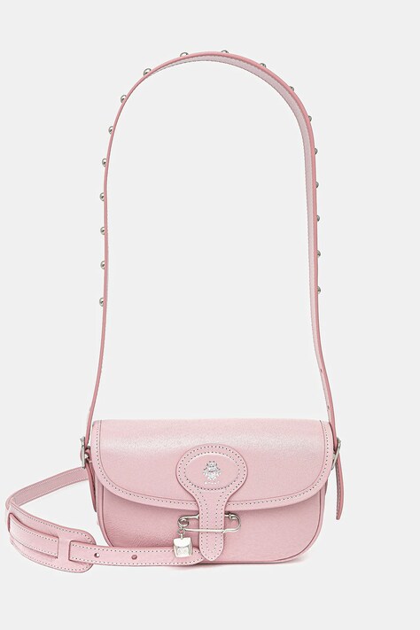 Bally poseta de piele culoarea roz, WAC04C