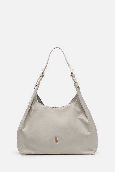 Torbica U.S. Polo Assn. HOUSTON siva barva, BEUHU6390WIP