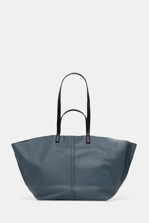 AllSaints poșetă de piele PHOENIX culoarea negru, W493XB