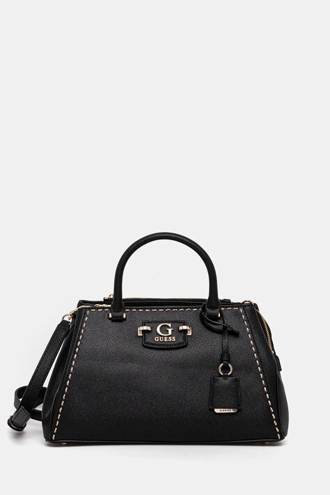 Guess geantă NASTRA culoarea negru, HWBG96 37060