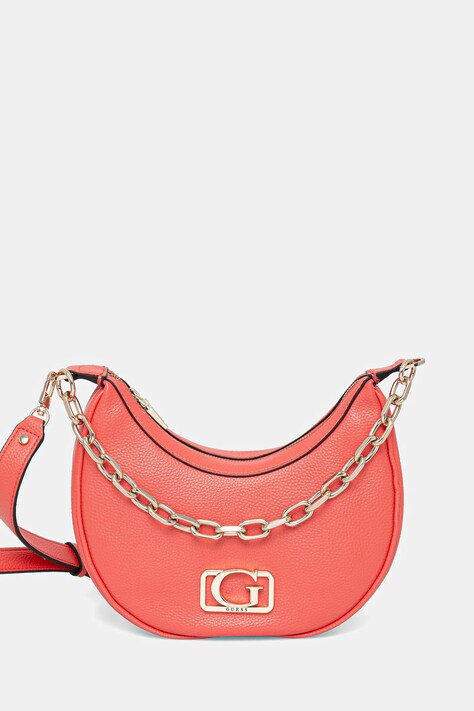 Guess poseta CIRCE culoarea portocaliu, HWBG96 42010