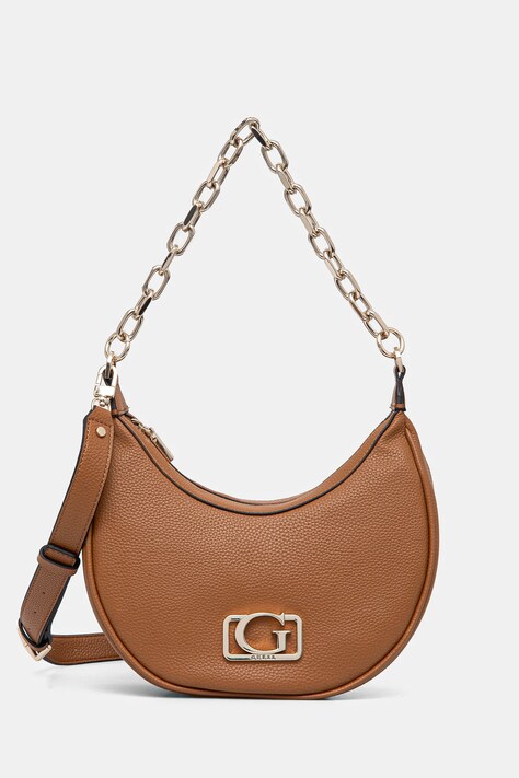 Guess poseta CIRCE culoarea maro, HWBG96 42010