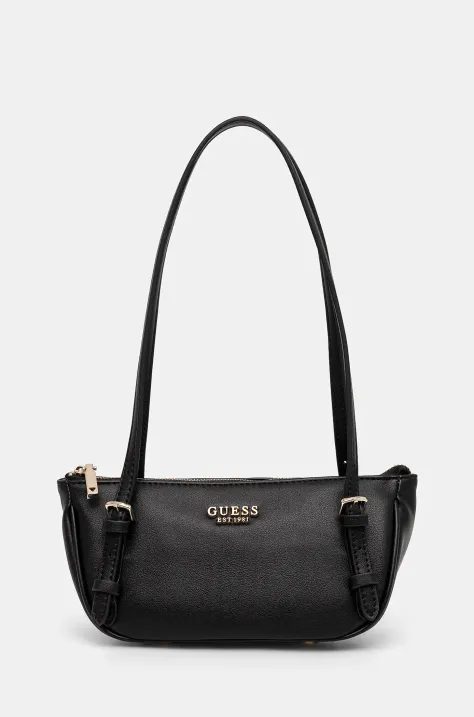 Τσάντα Guess CERELIA χρώμα: μαύρο, HWBG96 45760