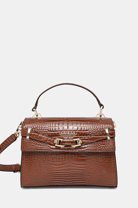 Guess poșetă SILVYE culoarea maro, HWCG95 27200
