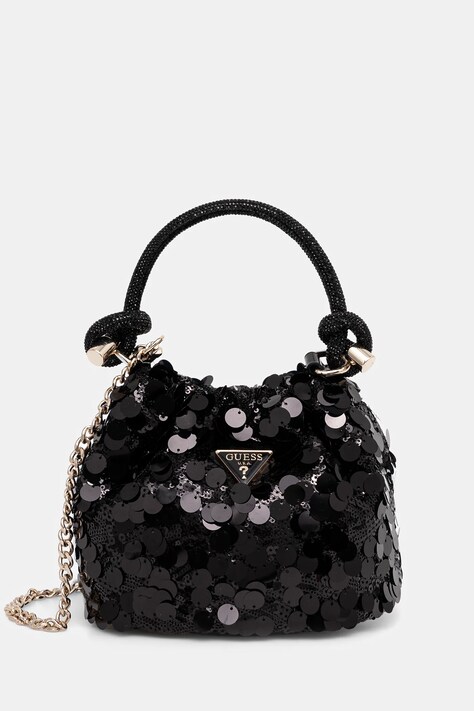 Guess geantă HOLIDAY culoarea negru, HWEG95 38750