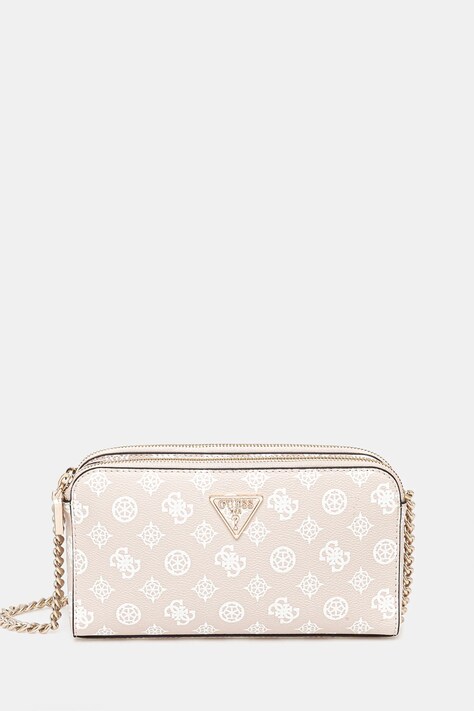 Τσάντα Guess ERICA χρώμα: μπεζ, HWEPG9 51012