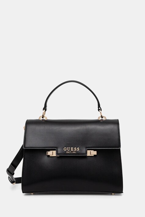Guess geantă ALDITH culoarea negru, HWEVG9 64120