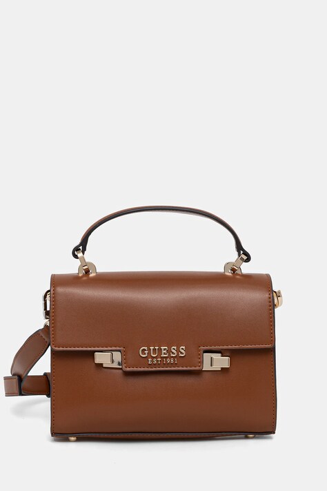 Guess poseta ALDITH culoarea maro, HWEVG9 64178