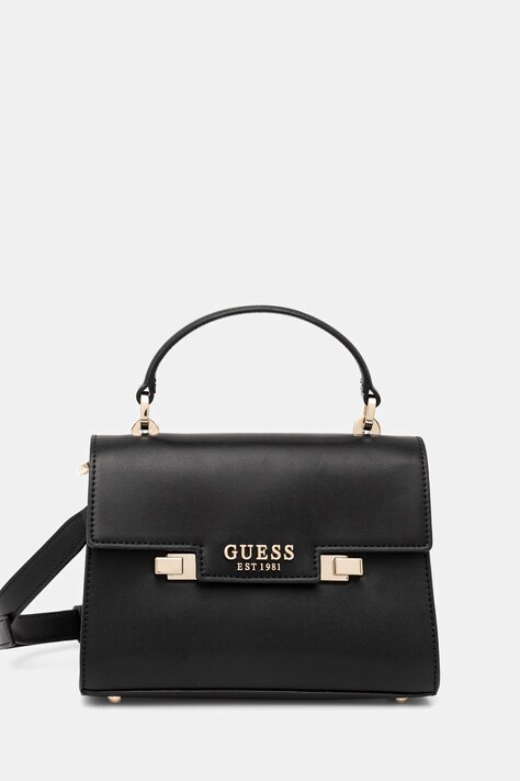 Kabelka Guess ALDITH černá barva, HWEVG9 64178