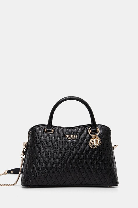 Guess poseta BETULA culoarea negru, HWGG96 26060