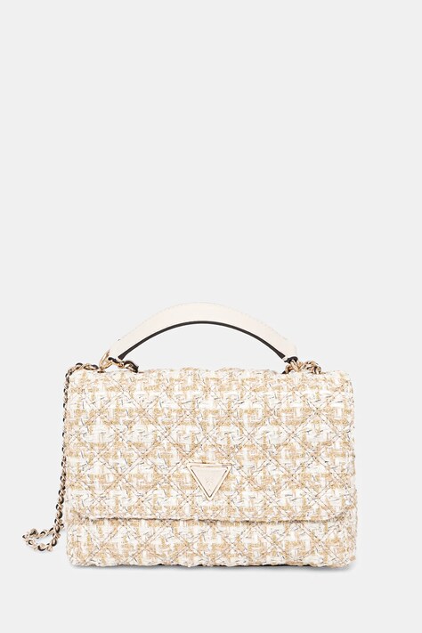 Сумочка з домішкою вовни Guess GIULLY колір золотий HWGM87 48200