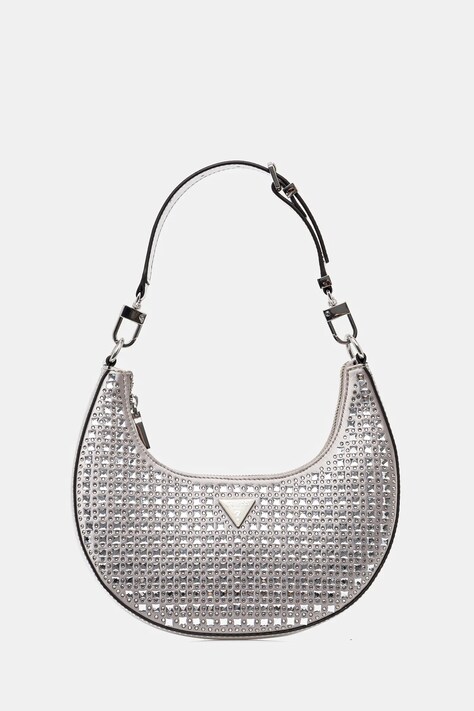 Guess poseta LUA culoarea argintiu, HWIY92 05010