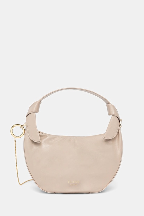 Шкіряна сумочка Guess JOLIE колір бежевий HWJOAA P5202