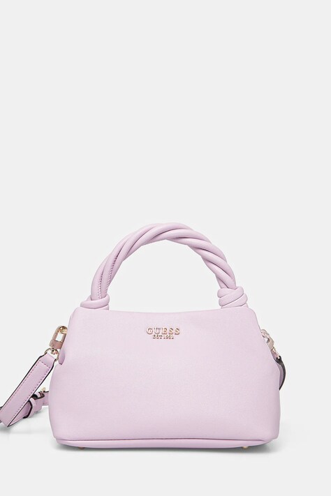 Τσάντα Guess SANSA χρώμα: ροζ, HWNG84 76110