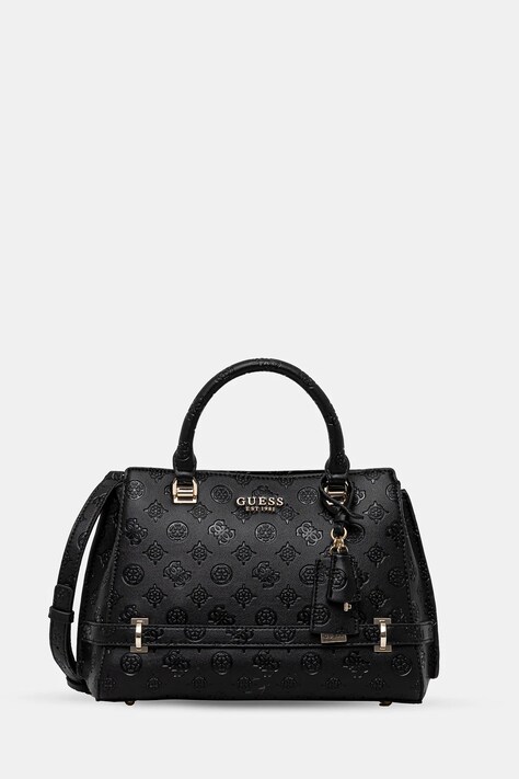 Torba Guess ZARELA boja: crna, HWPD96 30060