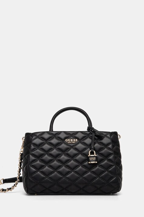 Guess poseta TAMSIN culoarea negru, HWQG96 32060