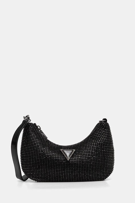 Kabelka Guess ZALINA černá barva, HWRB93 50720