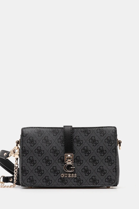 Guess poseta ZAMIRA culoarea gri, HWSG96 29180