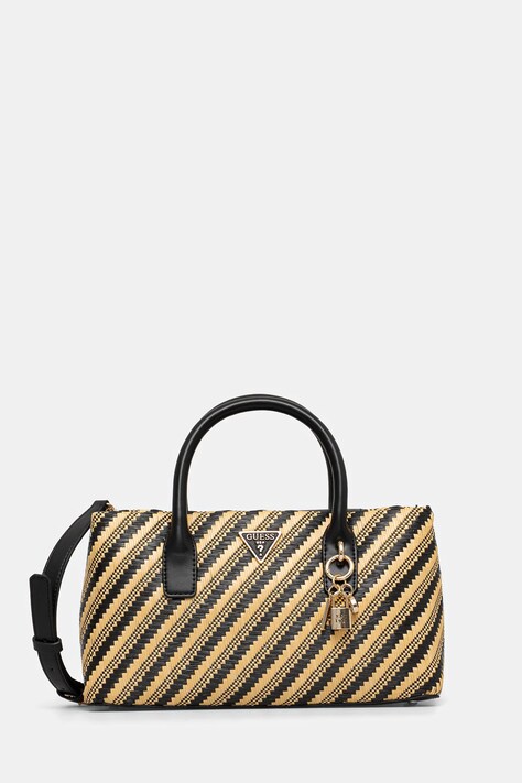Guess geantă SIMONA culoarea negru, HWWG92 10050