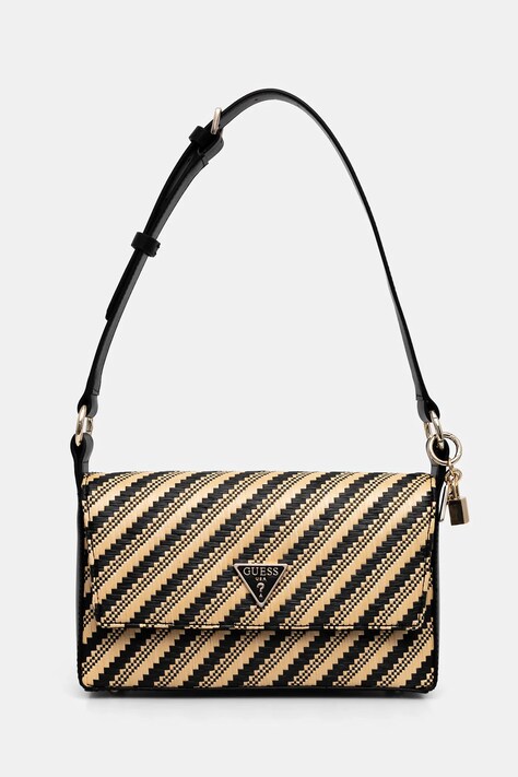 Guess geantă SIMONA culoarea negru, HWWG92 10190