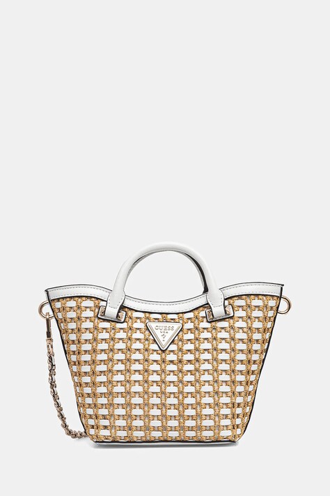 Guess poseta ATALIA culoarea bej, HWWG96 47750