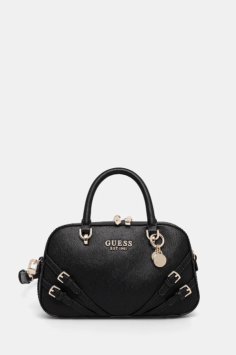 Τσάντα Guess BRAMINA χρώμα: μαύρο, HWZG96 36050