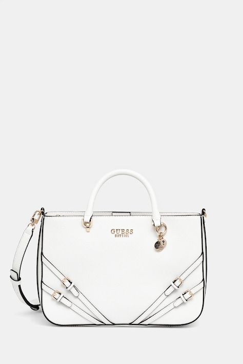 Τσάντα Guess BRAMINA χρώμα: άσπρο, HWZG96 36060