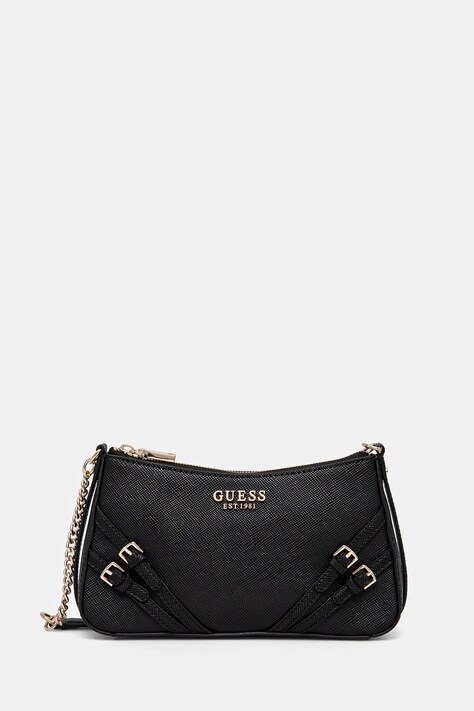 Guess poseta BRAMINA culoarea negru, HWZG96 36180