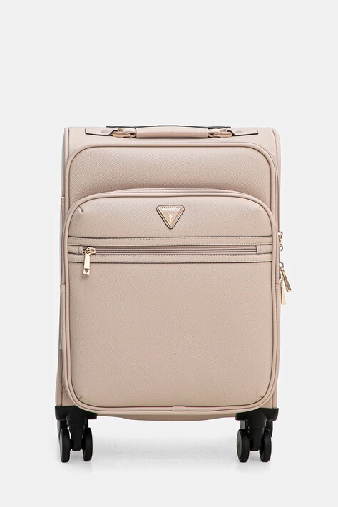 Guess valiză NOROM 53x36x16,7 cm culoarea roz, TWSN90 91983