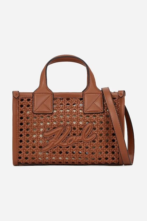 Torba Karl Lagerfeld boja: smeđa, A2W30053
