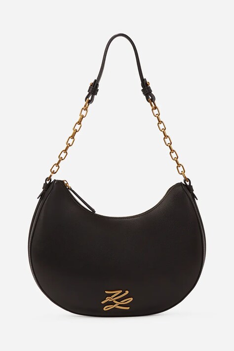 Karl Lagerfeld poseta de piele culoarea negru, A2W30019