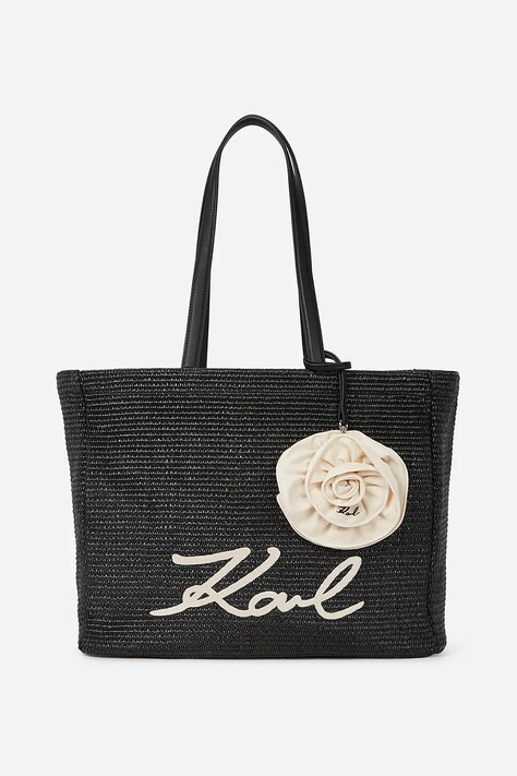 Kabelka Karl Lagerfeld černá barva, A2W46049