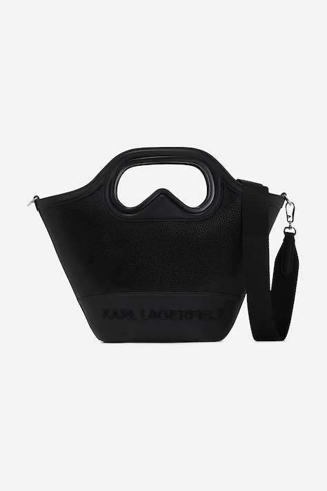 Kabelka Karl Lagerfeld černá barva, A2W30045