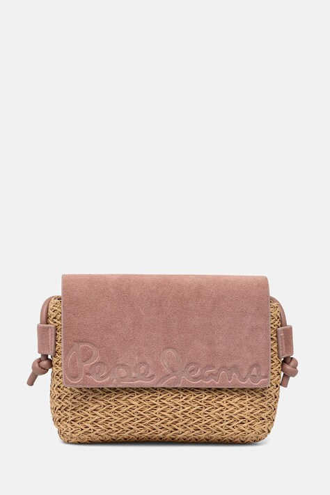 Kabelka Pepe Jeans BARKER SWEET oranžová barva, PL031613