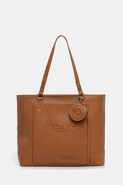 Kabelka Pepe Jeans BELLAMIE MAIN hnědá barva, PL031626