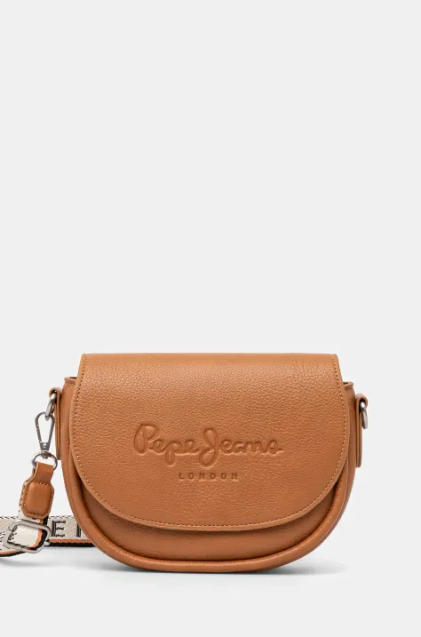 Pepe Jeans poseta CRISHA MAIN culoarea maro, PL031634