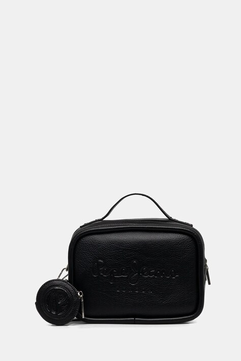 Pepe Jeans poseta BASSY MAIN culoarea negru, PL031637