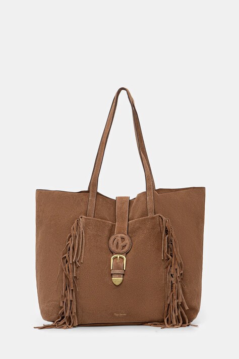 Чанта Pepe Jeans BELLAMIE PURE в кафяво PL031642