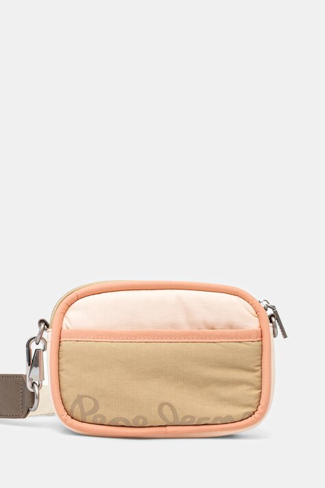 Kabelka Pepe Jeans BRIANAE BLOOM béžová farba, PL031653