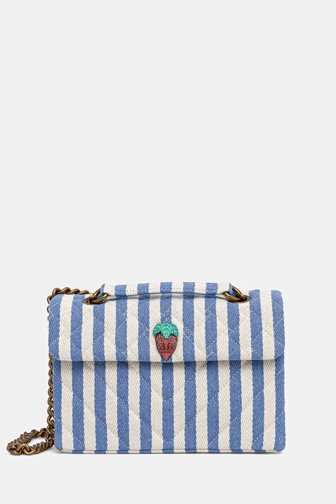 Kabelka Kurt Geiger London KENSINGTON modrá barva, 4369989609