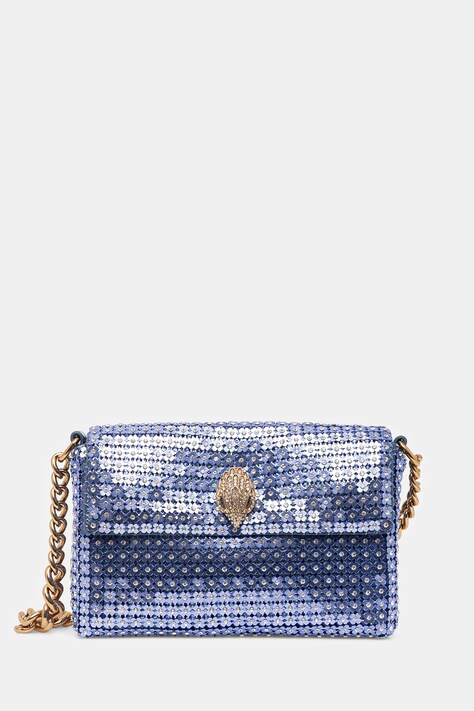 Kabelka Kurt Geiger London modrá barva, 4367182999