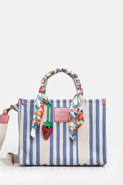 Kurt Geiger London torebka SOUTHBANK kolor niebieski 4360589609