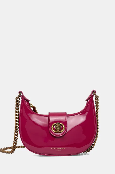 Kurt Geiger London borsa a mano in pelle CHELSEA colore rosa 4020152309