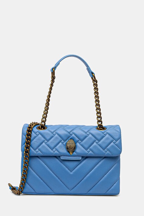 Kurt Geiger London borsa a mano in pelle KENSINGTON colore violetto 3586282109