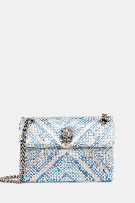 Kabelka Kurt Geiger London KENSINGTON modrá barva, 3584486609