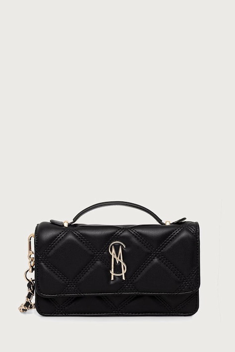 Steve Madden Чанта crossbody дамска от имитация на кожа Bjeffa черна SM13001604