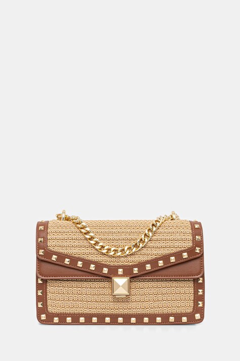 Kabelka Steve Madden Bcavet hnědá barva, SM13001778