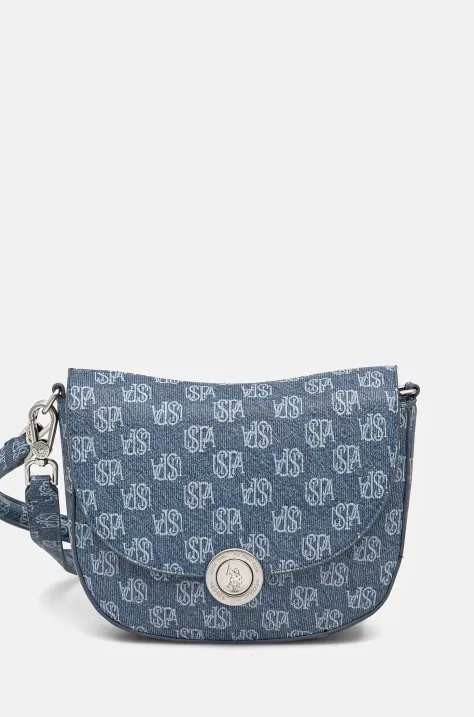 Kabelka U.S. Polo Assn. Exotic modrá barva, BEUEF8634WVP