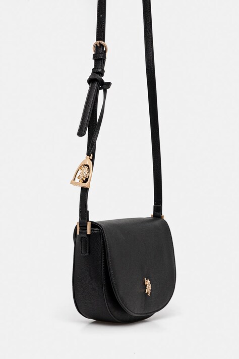 U.S. Polo Assn. сумка крос-боді жіноча зі штучної шкіри Jones — SS25-TOD3DW, чорний — фото 2